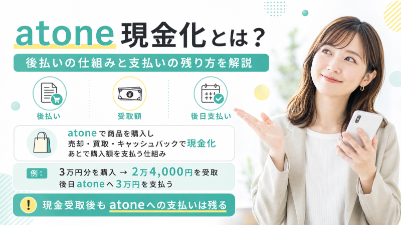 atone現金化とは