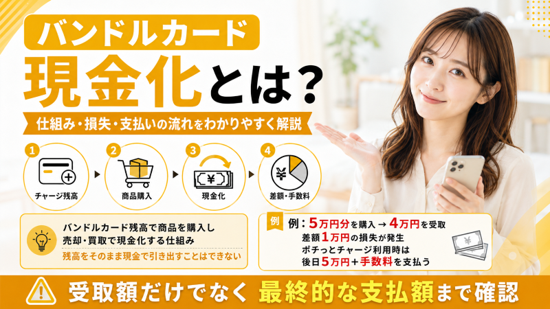 バンドルカード現金化とは